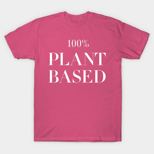 100% Plant-Based T-Shirt by susannefloe